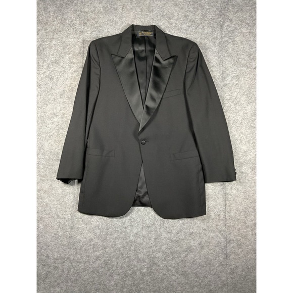 Brooks Brothers Other - Brooks Brothers Blazer Mens 42L 100% Wool Jacket Made In USA Black